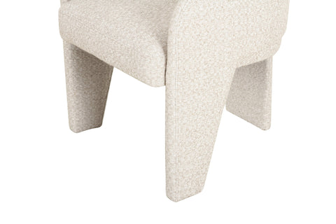 Modrest Cando Modern Beige Fabric Dining Chair Model VGOD-ZW-23097-BGE