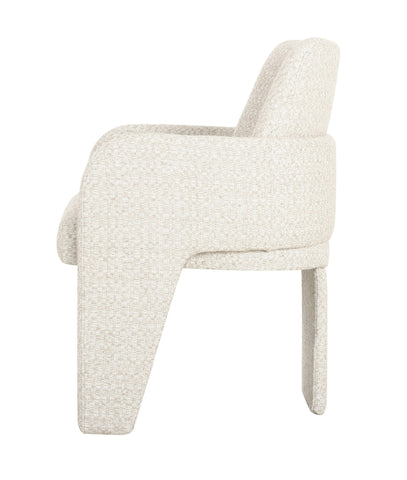 Modrest Cando Modern Beige Fabric Dining Chair Model VGOD-ZW-23097-BGE