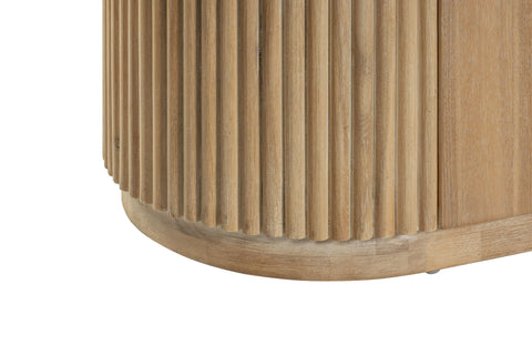 Modrest Jacobson Modern Natural Acacia Tv Stand Model VGWD-LYO-CST