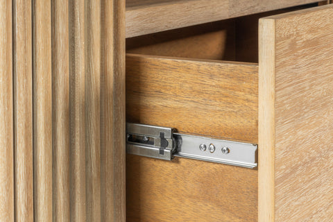 Modrest Jacobson Modern Natural Acacia Tv Stand Model VGWD-LYO-CST