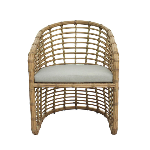 Renava Mina Outdoor Bamboo Wicker Dining Set Model VGAT-RADS-261-SET