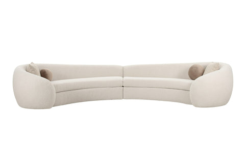 Modrest Kilmer Modern Off White Curved Fabric Sectional Sofa Model VGOD-ZW-22017-OFFWHT
