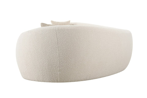 Modrest Kilmer Modern Off White Curved Fabric Sectional Sofa Model VGOD-ZW-22017-OFFWHT