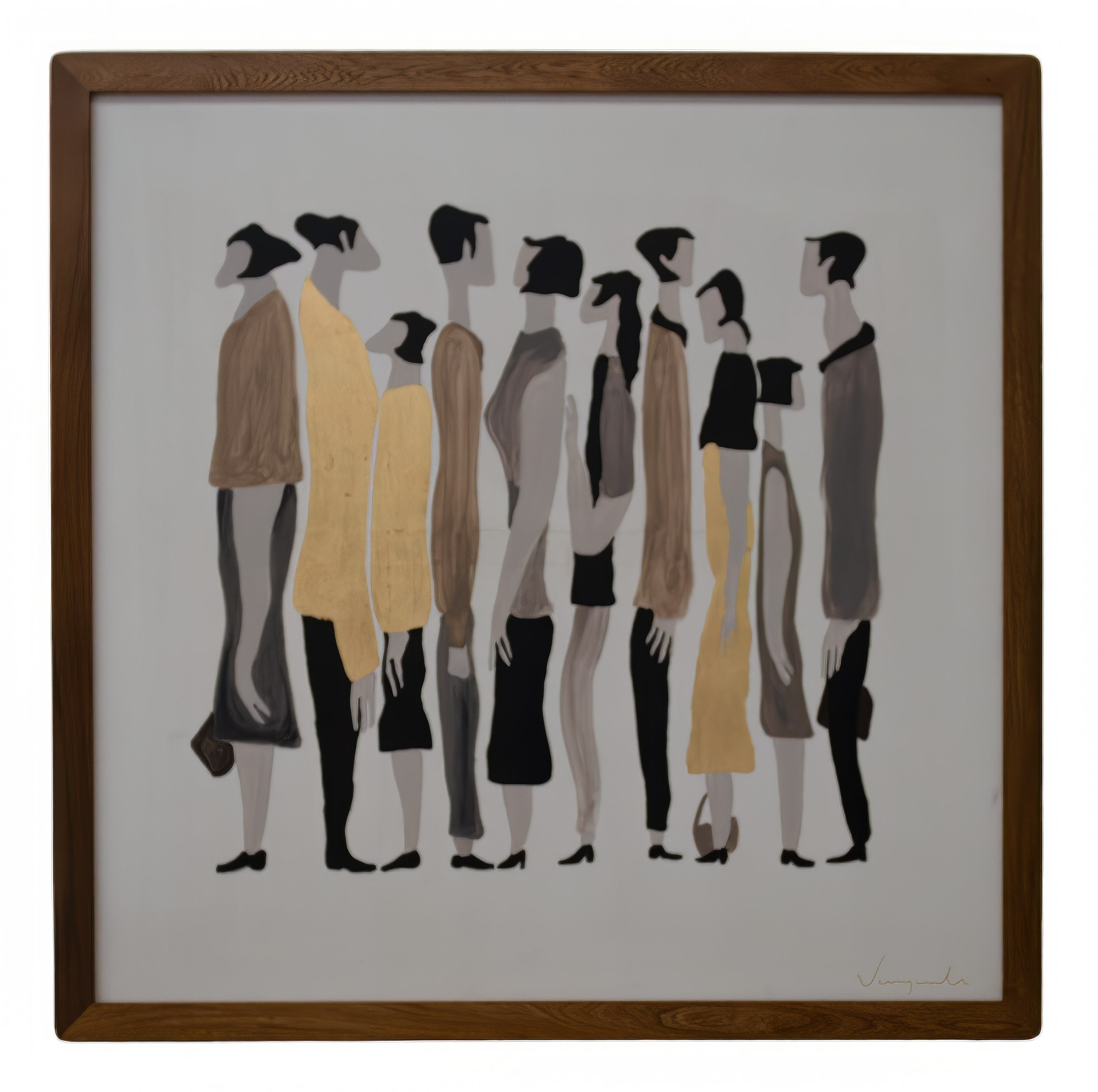 Modrest To Stay Modern 59" X 59" Painting Model VGVA-CO23537