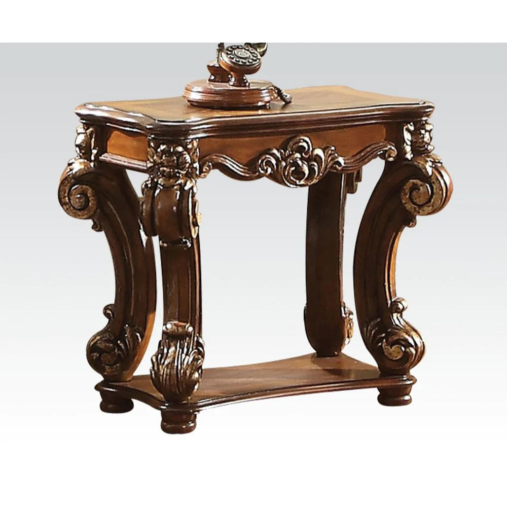 Vendome Cherry Accent Table Model 82003 By ACME Furniture