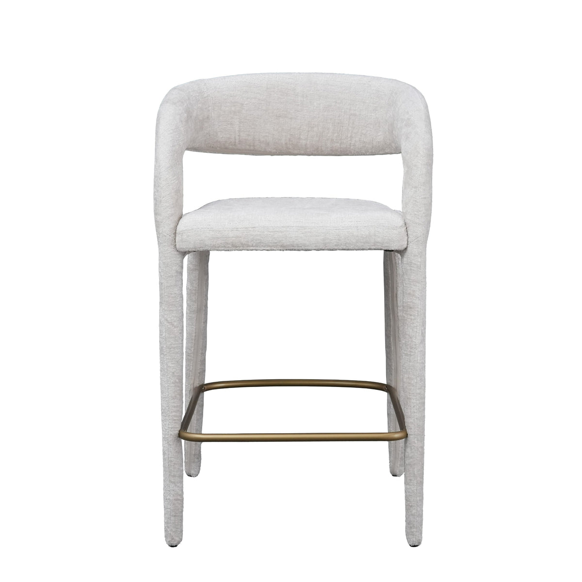 Modrest Faerron Modern Light Grey Fabric Counter Chair Model VGEU-MC-7182BC-LTGRY