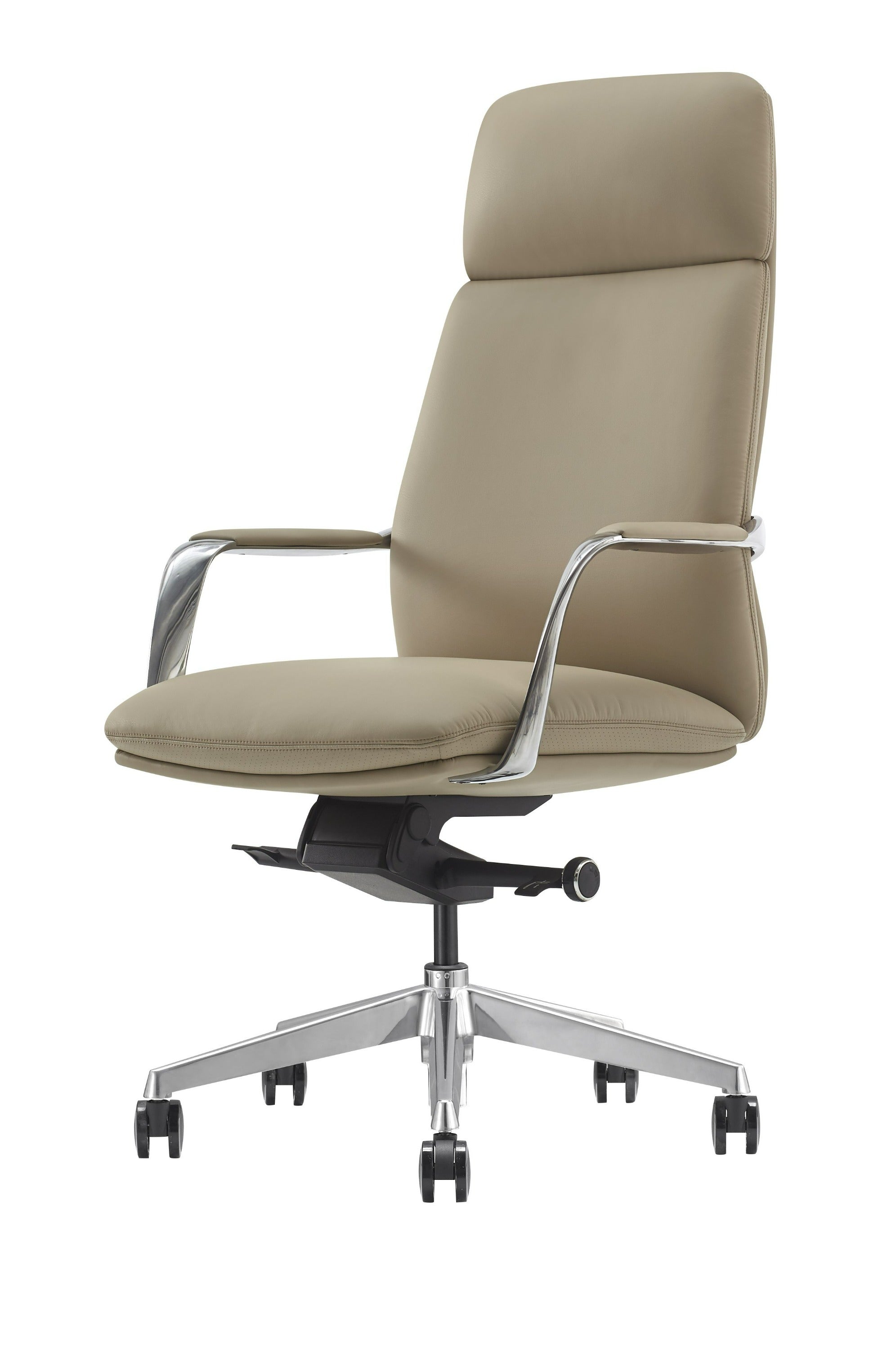 Modrest Ozark Modern Tan Vegan Leather Office Chair Model VGFU-A2216-1-TAN