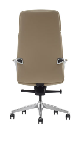 Modrest Ozark Modern Tan Vegan Leather Office Chair Model VGFU-A2216-1-TAN