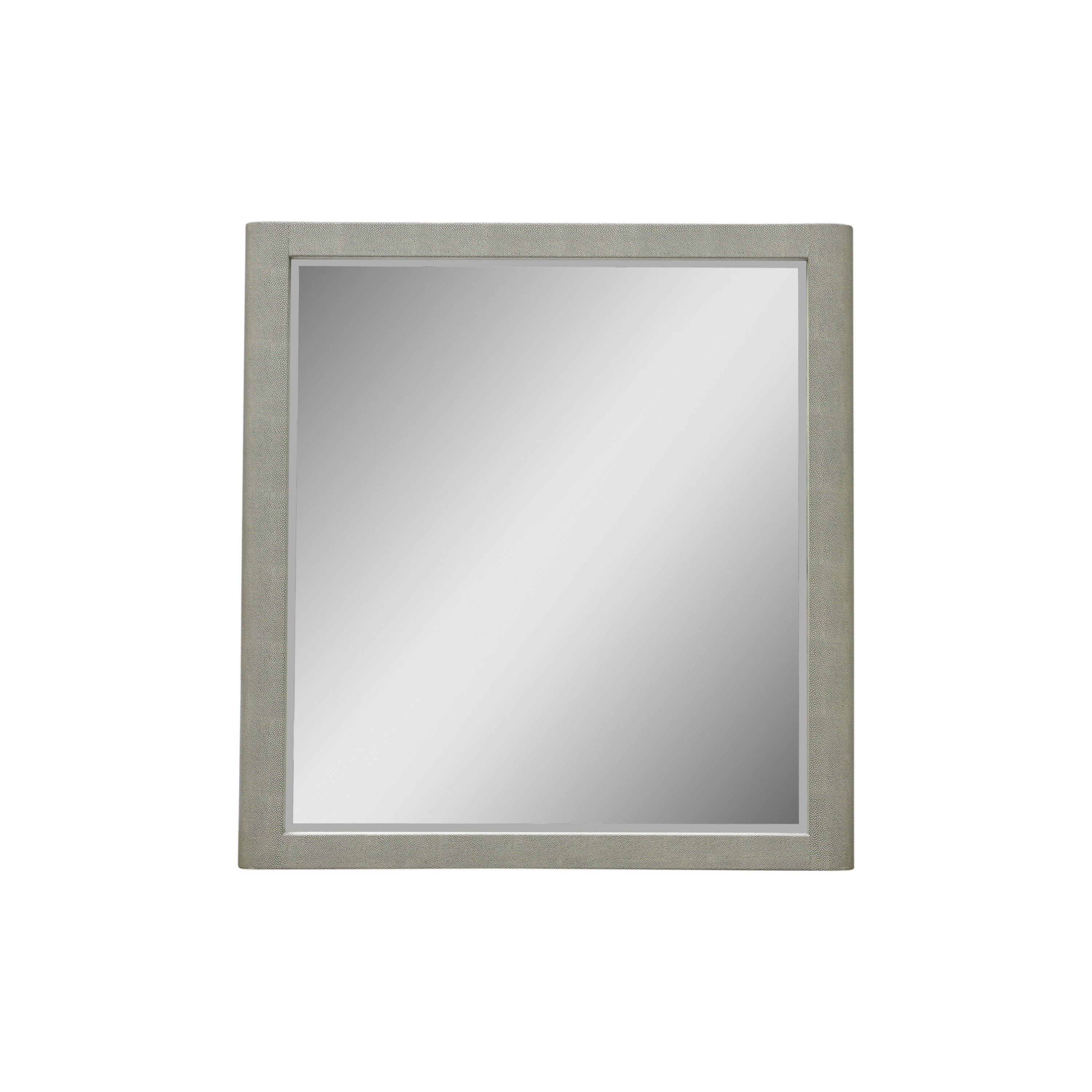 Modrest Lois Modern Beige Shagreen Mirror Model VGVC-J2408-M