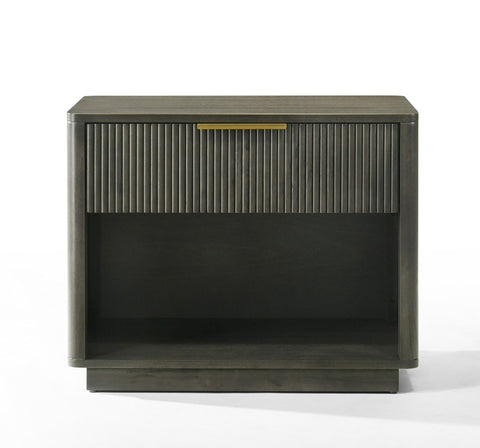 Nova Domus Santa Monica Modern Grey Wash Nightstand Model VGMA-BR-144-NS-GRY