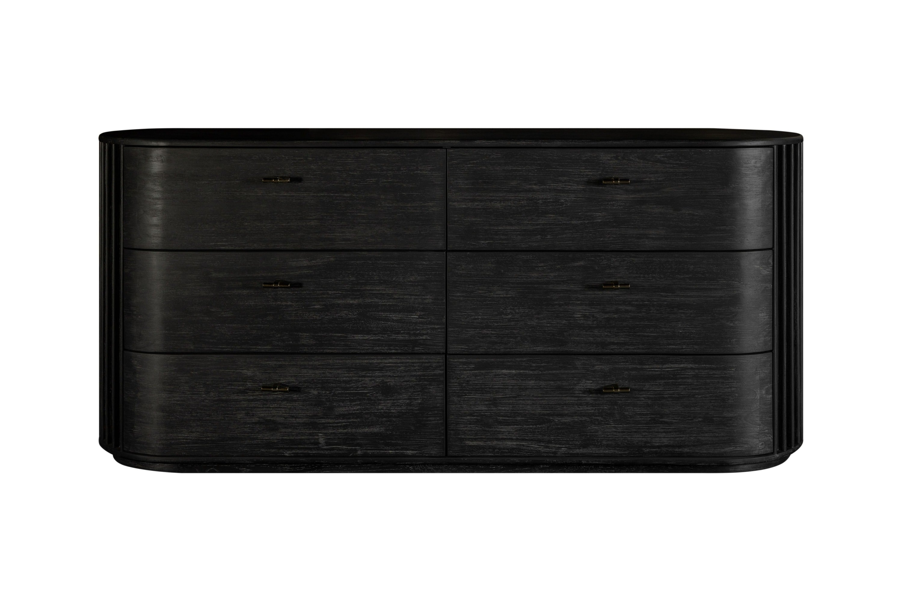Modrest Fields Modern Black Acacia Dresser Model VGWD-VGD2-DR06-BLK