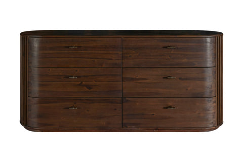 Modrest Fields Modern Walnut Acacia Dresser Model VGWD-VGD3-DR06-WAL