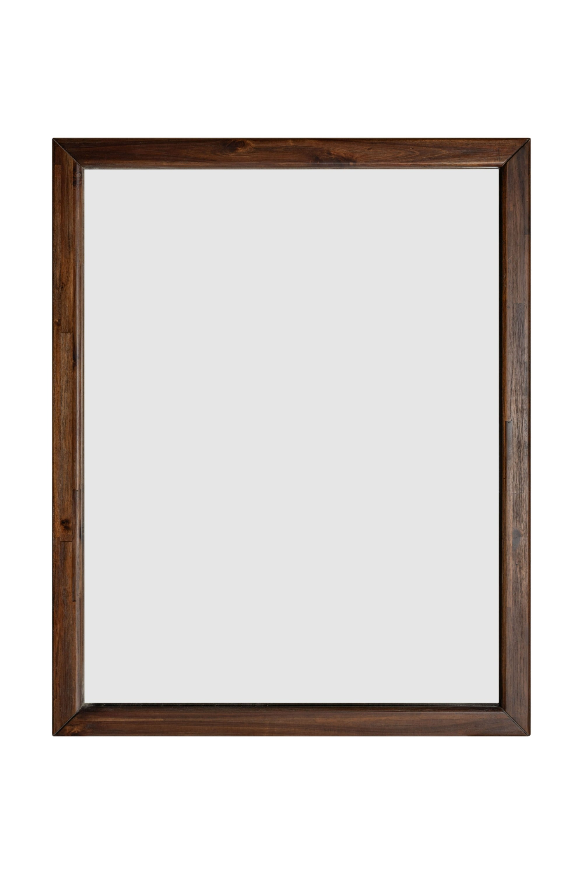 Modrest Fields Modern Walnut Acacia Mirror Model VGWD-VGD3-MIR-WAL