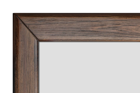 Modrest Fields Modern Walnut Acacia Mirror Model VGWD-VGD3-MIR-WAL