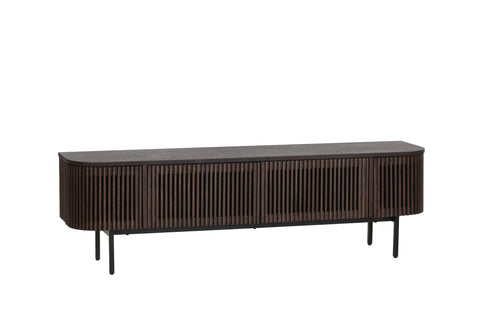 Modrest Clifton Modern Smoked Ash Tall Tv Stand Model VGDW-DW3010-SMK
