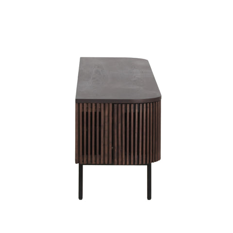 Modrest Clifton Modern Smoked Ash Tall Tv Stand Model VGDW-DW3010-SMK