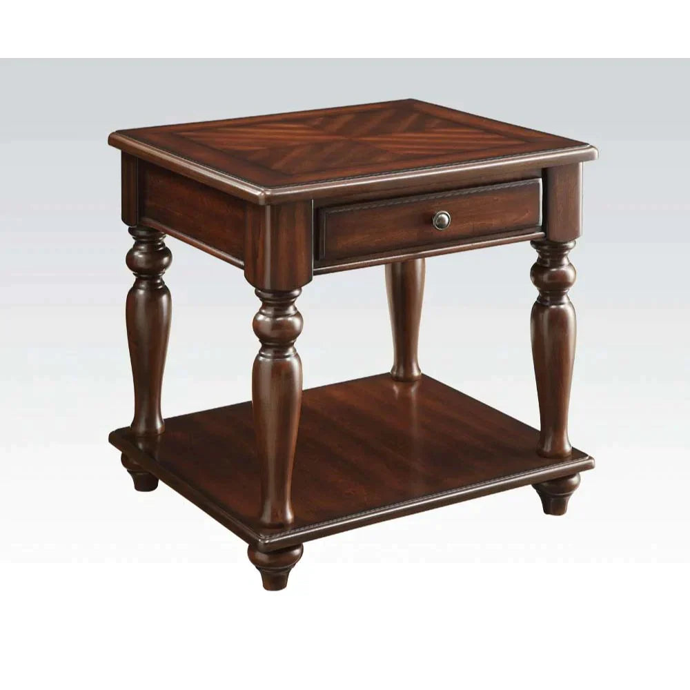 Farrel Walnut End Table Model 82746 By ACME Furniture