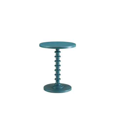 Acton Teal Accent Table Model 82798 By ACME Furniture