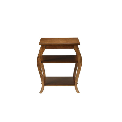 ACME Becci Walnut Finish Becci End Table Model 82830