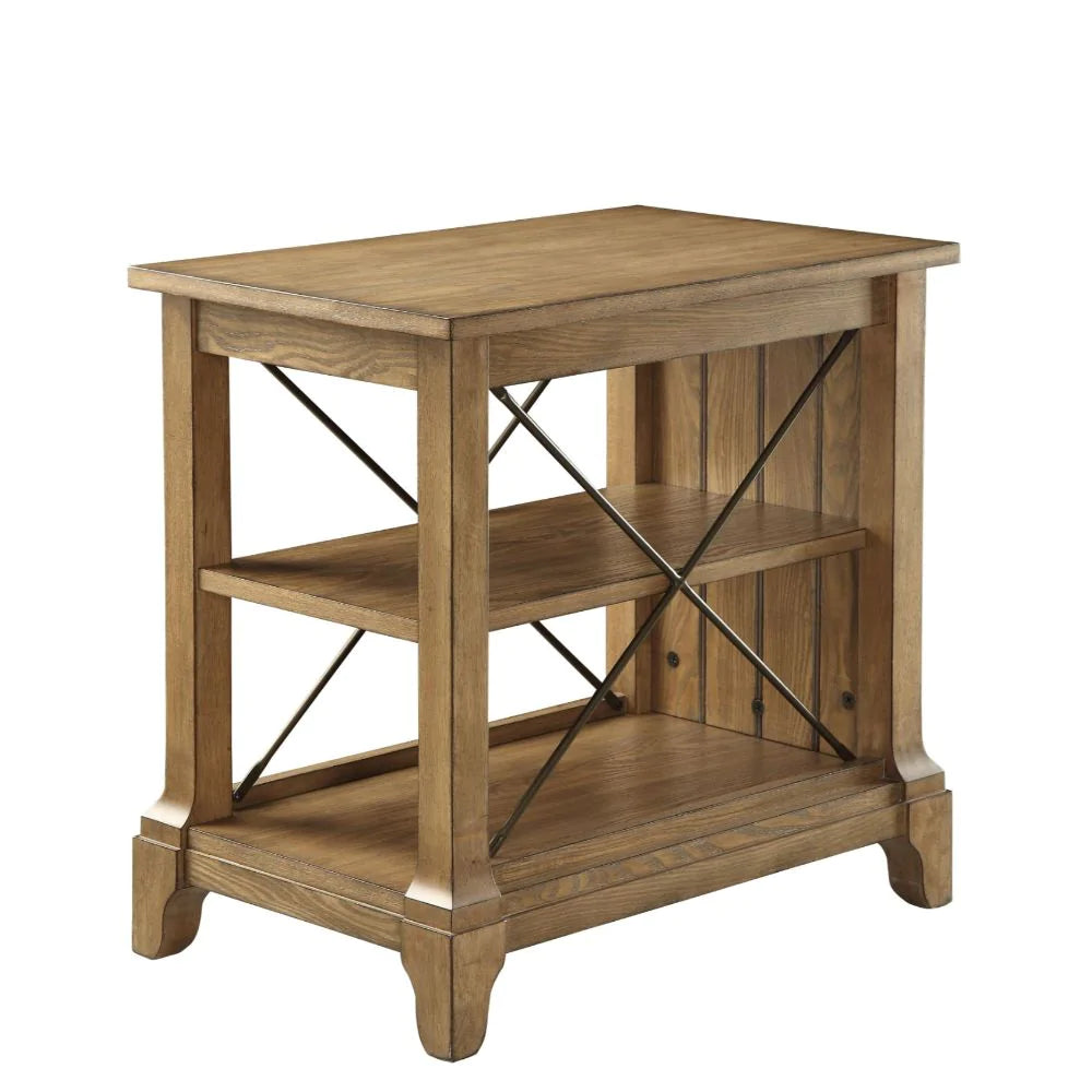 Hiroko Oak Accent Table Model 82909 By ACME Furniture