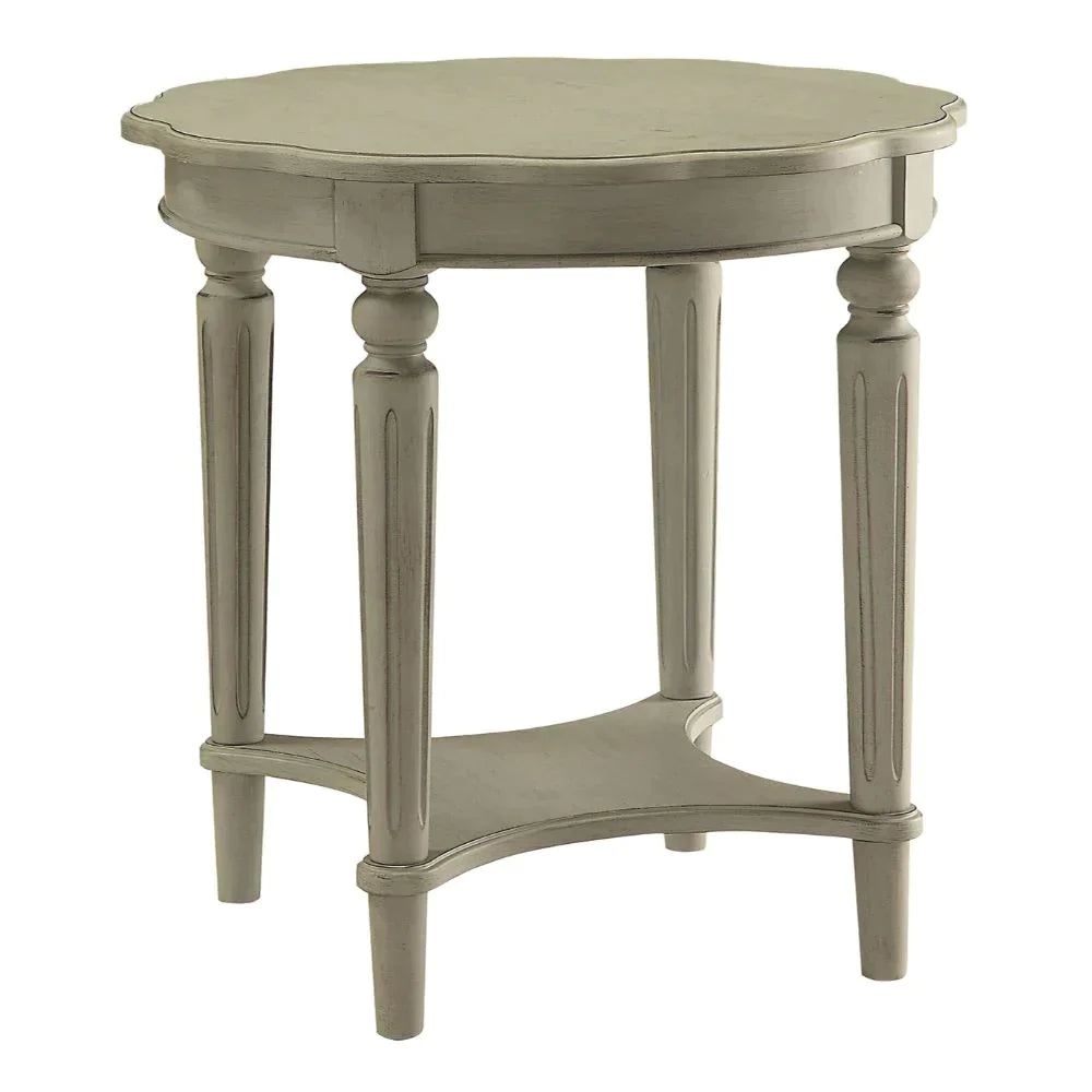 Fordon Antique Slate End Table Model 82917 By ACME Furniture