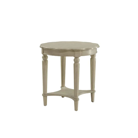 Fordon Antique White End Table Model 82922 By ACME Furniture