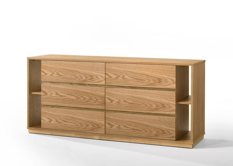Nova Domus Jagger Modern Natural Oak Dresser Model VGMA-BR-55-DRS-NAT