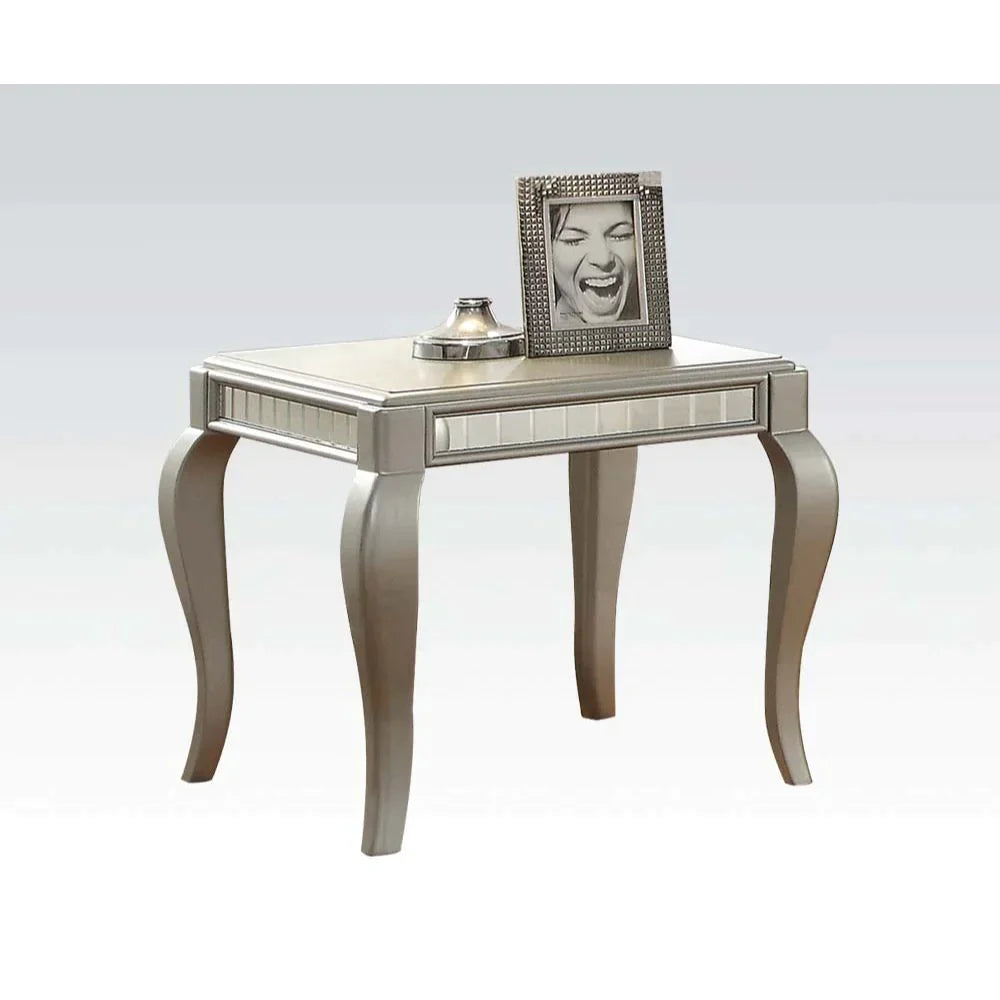 Francesca Champagne End Table Model 83082 By ACME Furniture