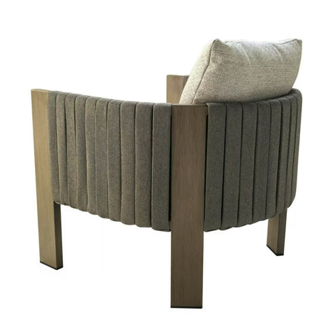Renava Salvora Outdoor Beige Fabric & Grey Rope Sofa Set Model VGVK-WT275-SET-BGE