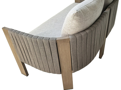 Renava Salvora Outdoor Beige Fabric & Grey Rope Sofa Set Model VGVK-WT275-SET-BGE