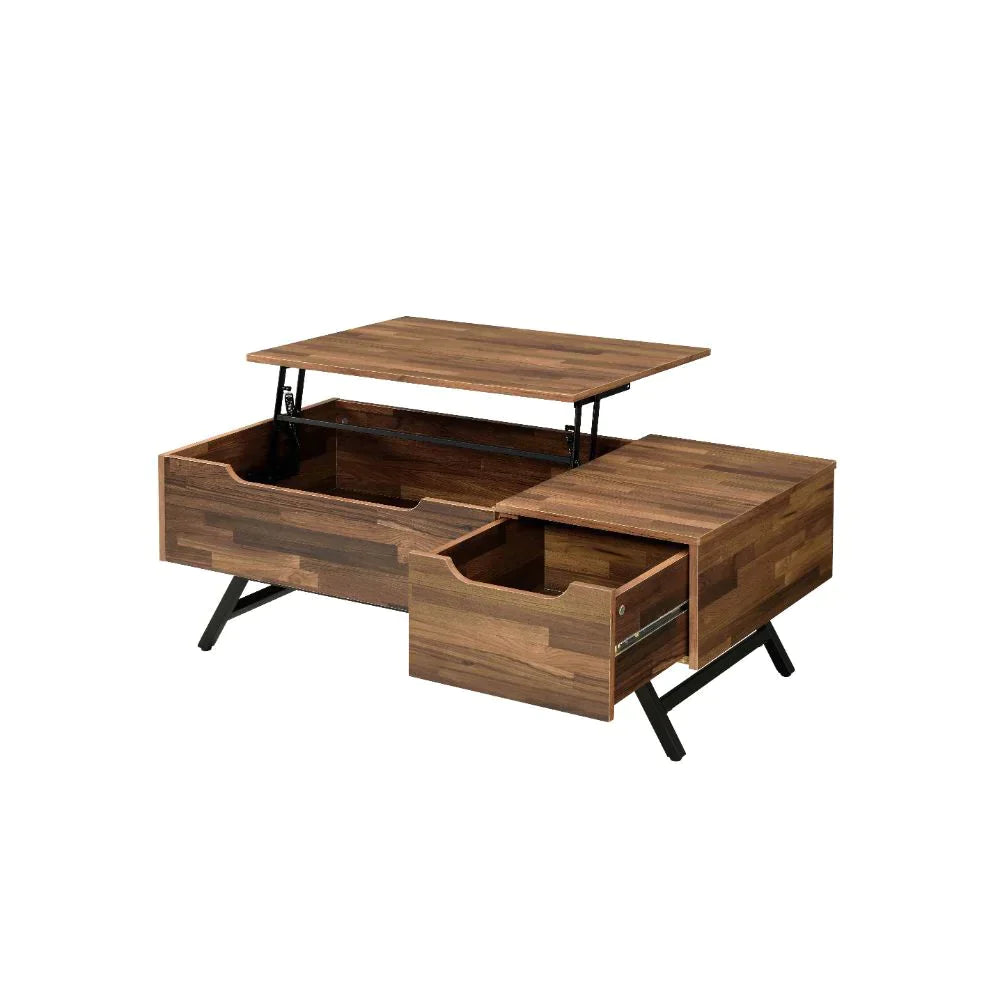 Throm Walnut Coffee Table Model 83145 By ACME Furniture