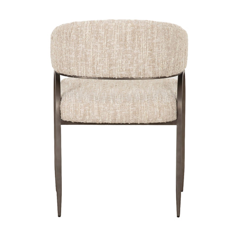 Modrest Kobe Modern Beige Fabric Dining Chair Model VGOD-ZW-24068-BGE