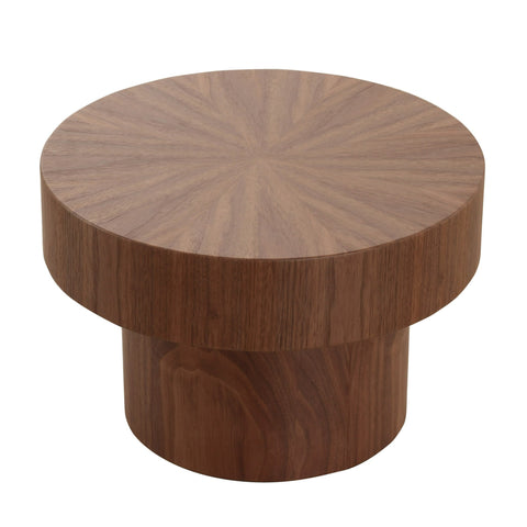 Modrest Larch Modern Walnut End Table Model VGOD-LZ-339C-B