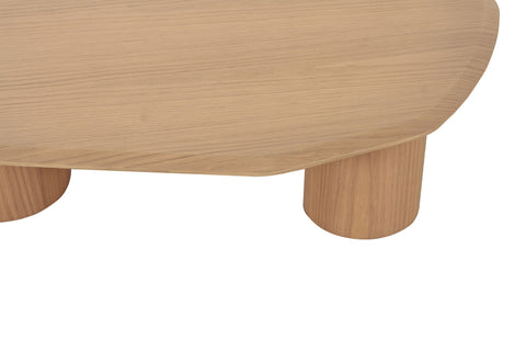 Modrest Seymour Modern White Oak Low Coffee Table Model VGOD-LZ-403C-B