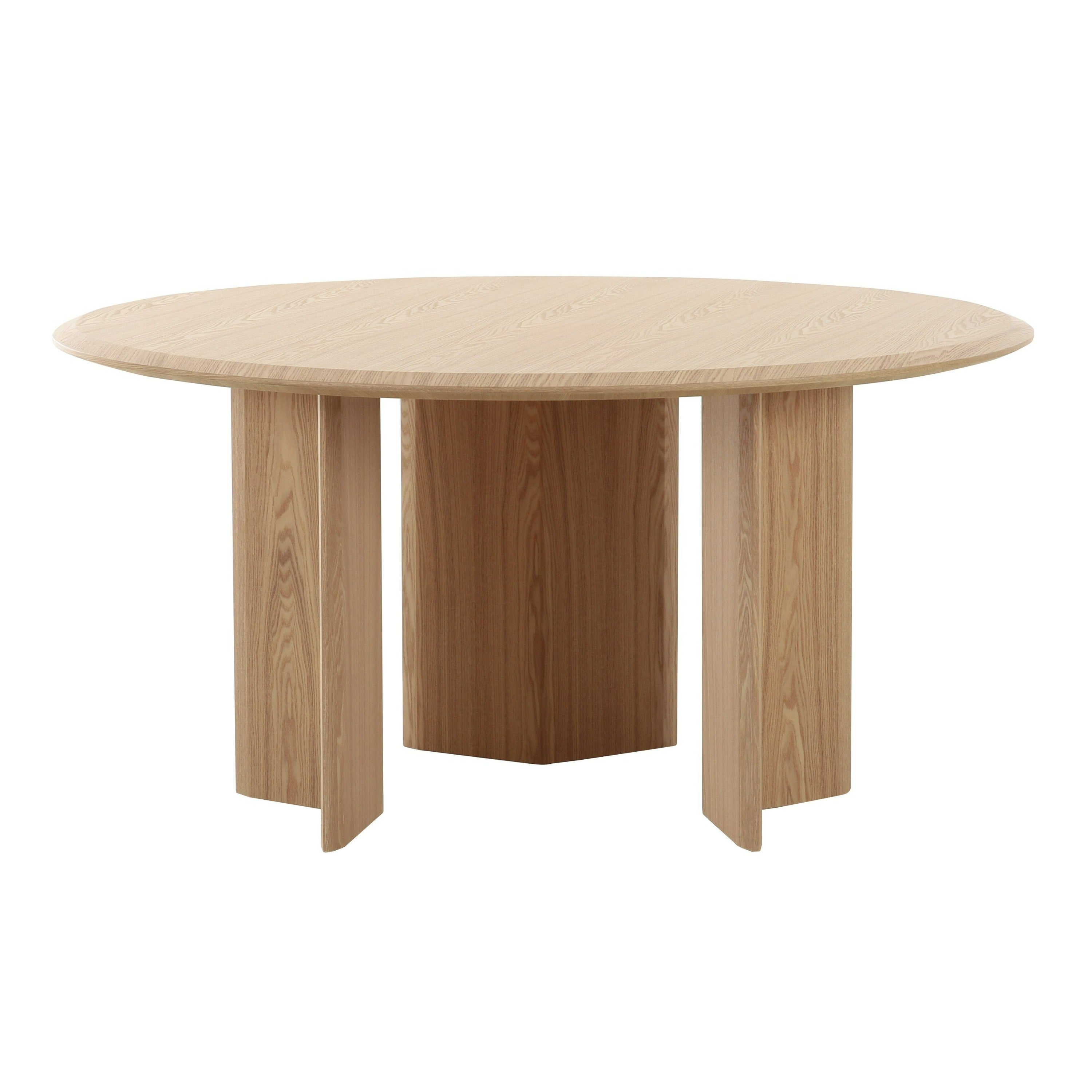 Ash Round Table Modrest Masuda Modern Natural Ash Round Dining Table Model VGOD-LZ-398 ...