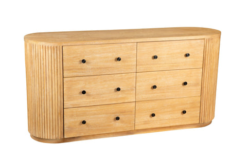 Modrest Jacobson Modern Natural Acacia Dresser Model VGWD-LYO-DR06