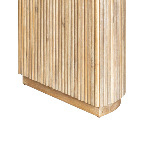 Modrest Jacobson Modern Natural Acacia Oval Large Dining Table Model VGWD-LYO-DT22