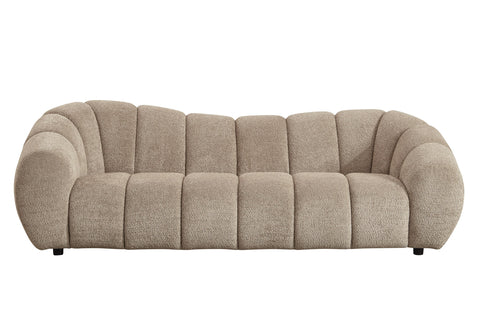 Divani Casa Suki Modern Tan Fabric Sofa Model VGEV-23112-SOFA-TAN