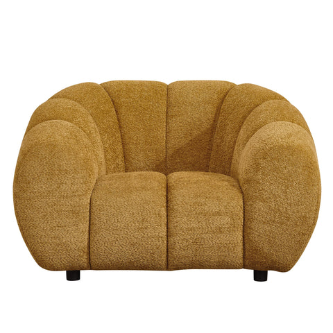 Divani Casa Suki Modern Camel Fabric Chair Model VGEV-23112-CHR-CML