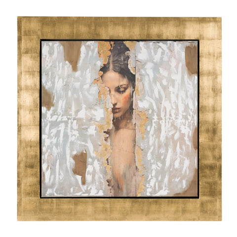 Modrest Stey Modern Gold 71" X 71" Painting Model VGVA-CO24086