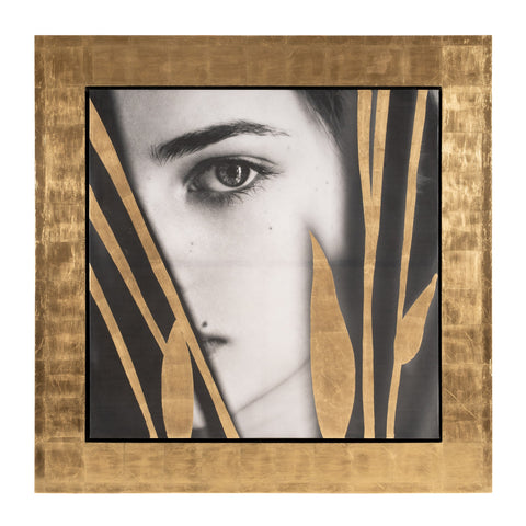 Modrest Kubia Modern Gold 71" X 71" Painting Model VGVA-CO21577