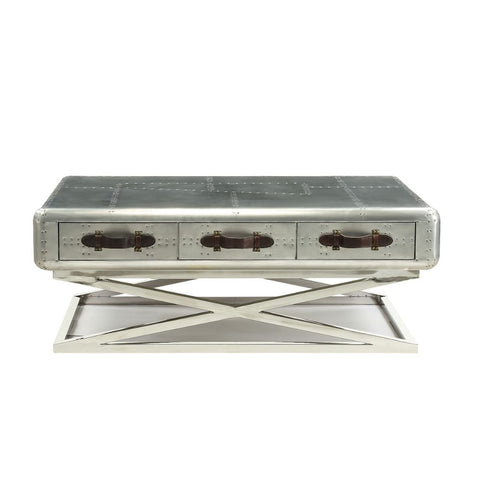 ACME Brancaster Aluminum Brancaster Coffee Table Model 83555