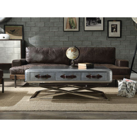 ACME Brancaster Aluminum Brancaster Coffee Table Model 83555