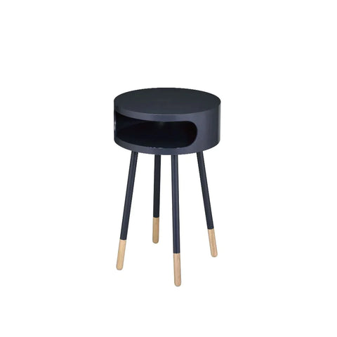 Sonria Black & Natural End Table Model 84448 By ACME Furniture