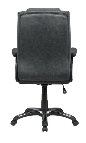 Coaster Nerris Adjustable Height Office Chair with Padded Arm Grey and Black Model 881183