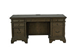 Coaster Hartshill Credenza with Power Outlet Burnished Oak Model 881282