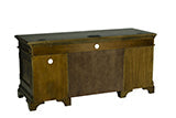 Coaster Hartshill Credenza with Power Outlet Burnished Oak Model 881282