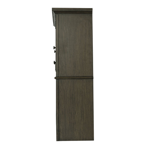 Coaster Hartshill Credenza with Hutch Burnished Oak Model 881283
