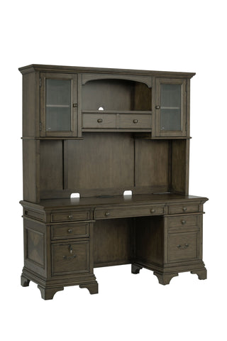 Coaster Hartshill Credenza with Hutch Burnished Oak Model 881283