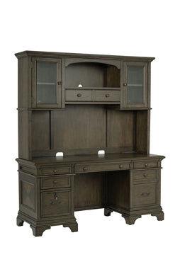 Coaster Hartshill Credenza with Hutch Burnished Oak Model 881283